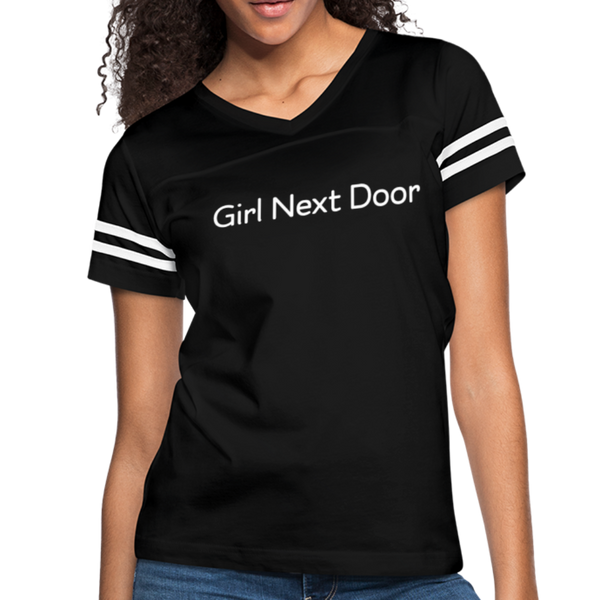 Girl Next Door - black/white