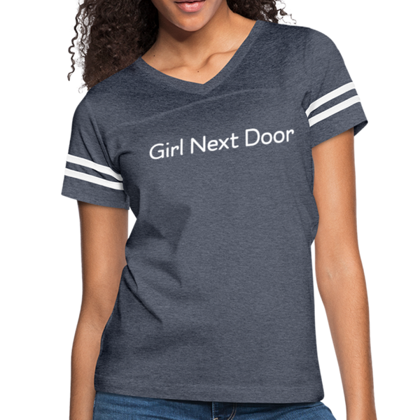 Girl Next Door - vintage navy/white