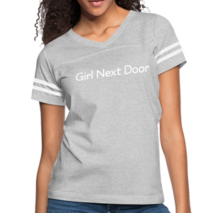 Girl Next Door - heather gray/white